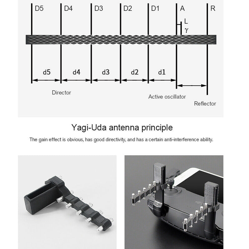 Antenna Signal Amplifier Range Booster For DJI Mavic Mini/Mavic Air/Mavic 2 Pro
