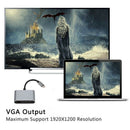 Usb C To Hdmi 4K Vga Adapter Usb 3.1 Type C Usb-C To Vga Hdmi Video Convert N4H5