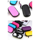 Electronic Accessories Organizer Earbuds/Adapter/Cable Storage Case Black