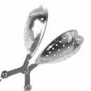 Heart-Shaped Spoon Tea Infuser Strainer with Squeeze Handle N9R4