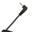 Camera Remote Control Shutter Release Cable Cord 2.5mm to N1 Plug Black for