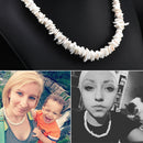 Wholesale Lot Hawaiian Jewelry White Puka Shell Necklace 18" Hippy Choker