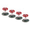 4Pieces Industrial Rustic Wall Mounted Hand Wheel Hook Coat Hat Clothes Hook
