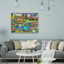 Hut 5D Full Round Diamond Painting DIY Cross Stitch Embroidery (LD385)