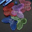 Wind chime sound tubes Butterfly Feng Shui windchimes House Decoration, Col F1L1