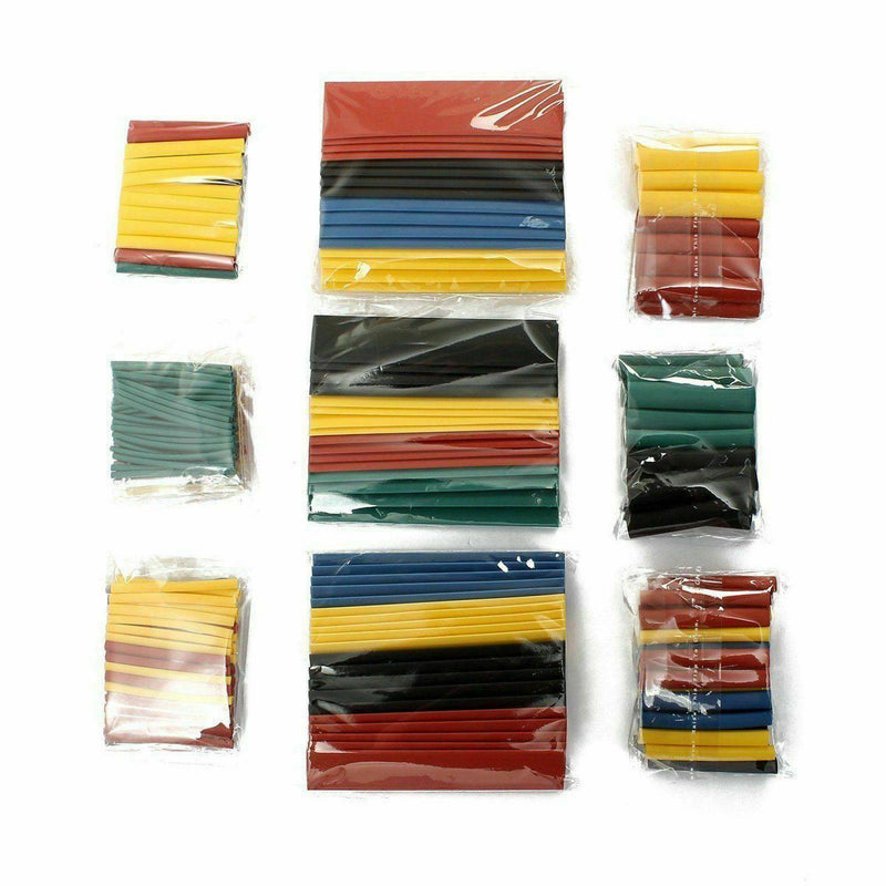 328pc Heat Shrink Tube Assorted Insulation Shrinkable Tube 2:1 Wire Cable Sleeve