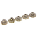 5PCS Motor Pinion Gear For 1/8 1/10 RC Car Truck 23T-27T