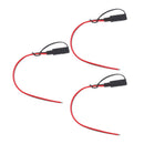 3 Pieces Solar Battery SAE Plug DIY Extension Line Connector Cable 30cm New