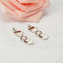 3 Pairs of Earrings Christmas Santa Snowman Mini Small Stud Post Earring