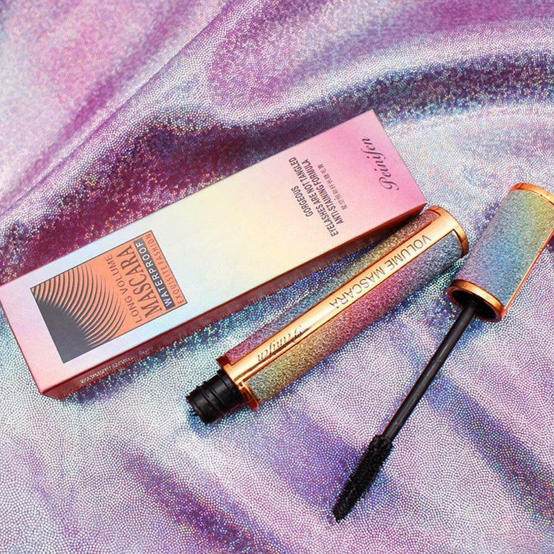 Starry Sky Mascara Waterproof Mascara 4D Fiber Silk Eyelash Natural