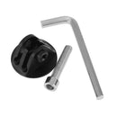 Aluminum Alloy Bicycle Headset Top Cap Adapter for Gopro Hero 4 3 5(Black)