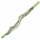 Women's Quartz Wrap Around Leather Bracelet Wrist Watch Light Green