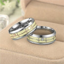 Luminous Ecg Ring Stainless Steel Ring Promise Heartbeat Ring Glowing Jewel