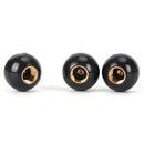 Black Pool 8-Ball Valve Stem Caps Motorcycle Car Truck SUV Bike Tire Air Cove_3C