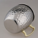 2x Stainless Steel Hammered Moscow Mule Mug Drink Cup Camping Office 500ml