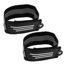 Bicycle Safety Ankle Leg Strap Cycling Running Riding Pants Band Leg Strap Black