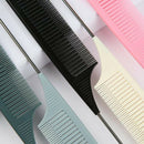 6 Pieces Weave Highlight Comb Foiling Hair Salon Dye Combs Tool Multicolor