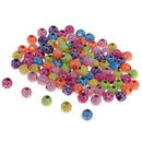 100pcs Fashion Flower Beads Spacer Beads Charm for DIY Jewelry Making 10mm