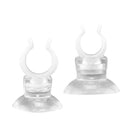 Pack of 20 Strong Self-adhesive Aquarium Suction Cup Clips Airline Tube Holders,