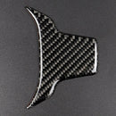 Carbon Fiber Car Steering Wheel Molding Stickers Decor for Civic 2016 2017