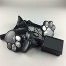 4 Solar Cat Animal Paw Lights Garden Lantern LED Path Lamp/Multicolor