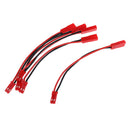 5Pcs JST Male To Female Connector Sockets Wire Harness For RC Vehicle Models