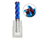 1X(D6x15xD6x50Mmx4T Solid Carbide 4 Flutes Flattened End Mills With Straigh