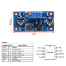 2A DC-DC boost stepup volt converter power supply2V-24V to 3v 5v 6v 9v 12v-19vM&