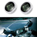 Mini Motorcycle Waterproof Digital Clock Watch Motorbike Time Displa New H6 V1X1