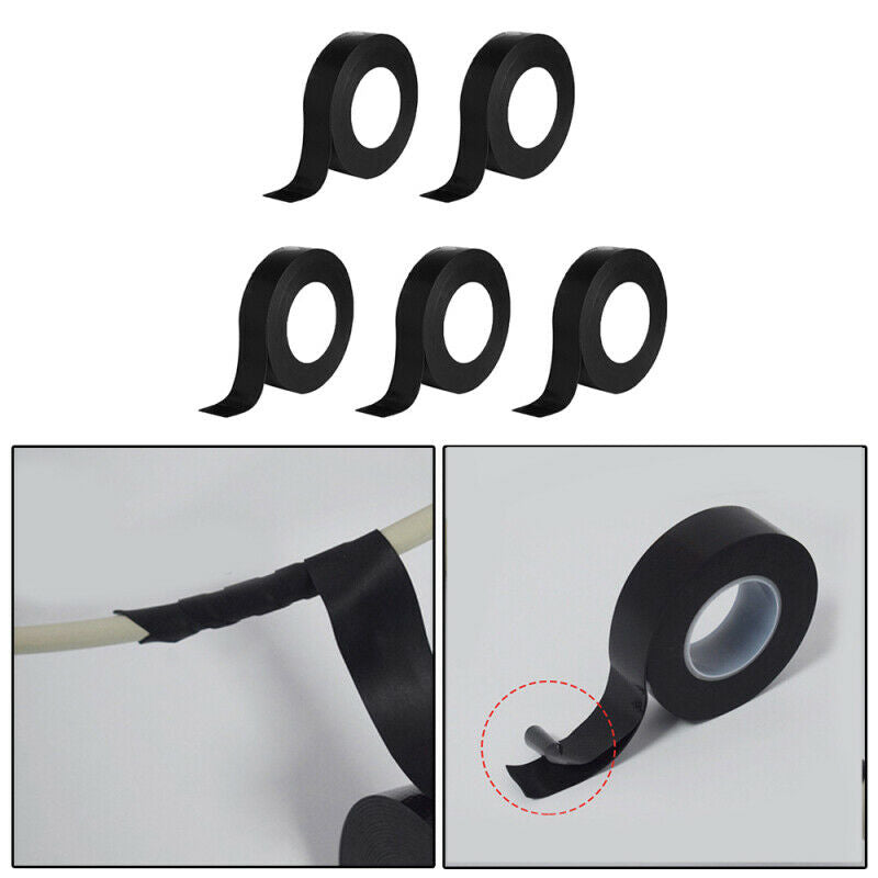 5pcs 19mm*4.1m Waterproof Self Adhesive High Voltage Insulation Electrica LBP