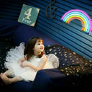 Colourful Rainbow Neon Sign LED Night Light Wall Lamp For Kids with USB Charger