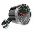 Utility Black Analog Distance Speed Meter Bike Bicycle Speedometer Odometer Kit