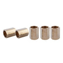 5pcs 1/4 inch BSP Female Thread Straight Pneumatic Connector Joint Adapter U5I9