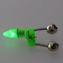 40Pcs LED Light Clip Bite Dual Twin Extra Loud Alarm Bells Night Fishing