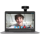 High Definition USB Webcam Microphone Web Camera for Live Online (480P)