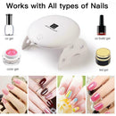 Nail Dryer LED Lamp UV Light For Nails Polish Gel Machine Electric New Mani G8A5