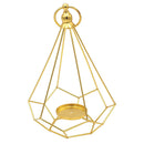 2pcs Geometry Tea Light Candle Holder Hanging Candlestick for Home Wedding