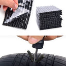 100x Tubeless Tire Tyre Puncture Repair Kit Strips Plug Car cycling Bike 3C