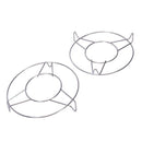 Stainless Steel Round Steamer Rack Stand 6 Inch Diameter 2 Pcs N9L6