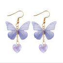 Personality Butterfly Stud Drop Earrings Fashion Women Jewelry Accessories  OZ
