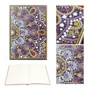DIY Mandala Special Shaped Diamond Painting 50 Pages A5 Notepad Notebook