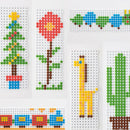 500 PCS Mosaic Jigsaw Puzzle Educational Building Blocks Kids Learning Toys