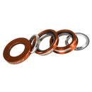 Folding Bike Headset Bicycle Headset Parts Aluminum Sealed Bearing Orange