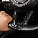 Steering Wheel Decoration Trim Abs Car-Covers Upgrade for Mazda 3 2018 Cx-5 P9H7