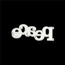 Greeting Words peace Metal Cutting Dies For DIY Scrapbooking Card Craft Deco ES