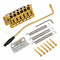 1 Set Golden Electric Guitar Tremolo Bridge String Spacing 10.5mm