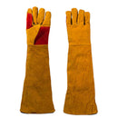 60cm Long Sleeves Welding Gloves Heat Resistant Stove Fire BBQ/Camping/Cook