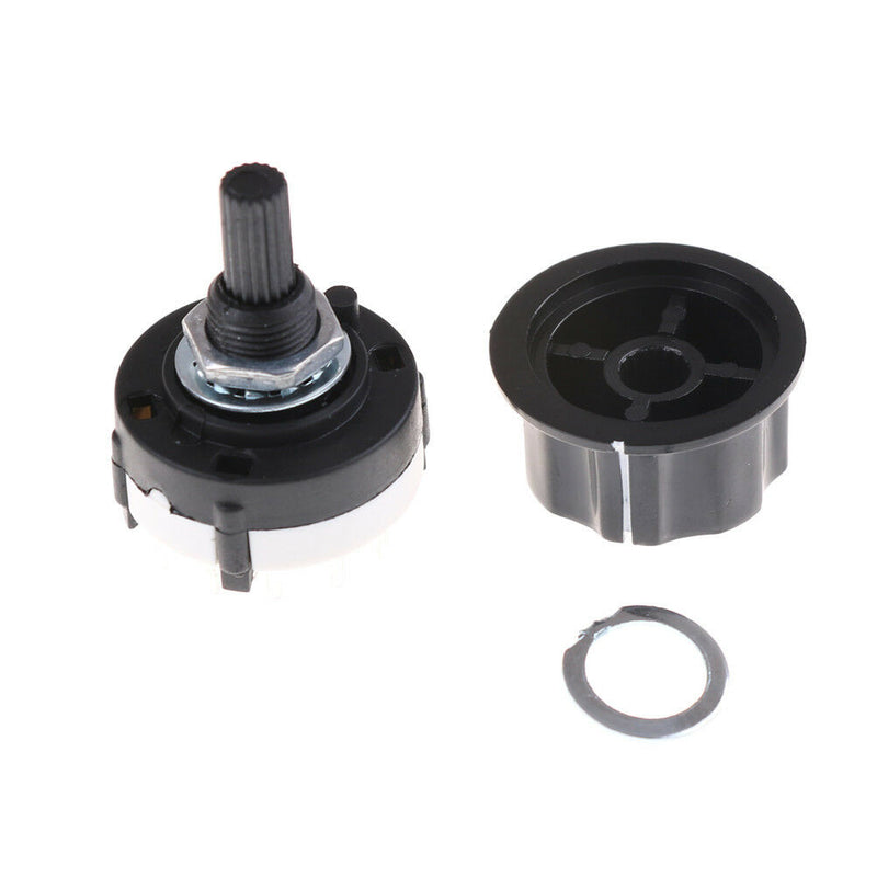 RS26 Rotary Channel Selector Switch 1 Pole Position 12 Selectable with Knob 3 Gw