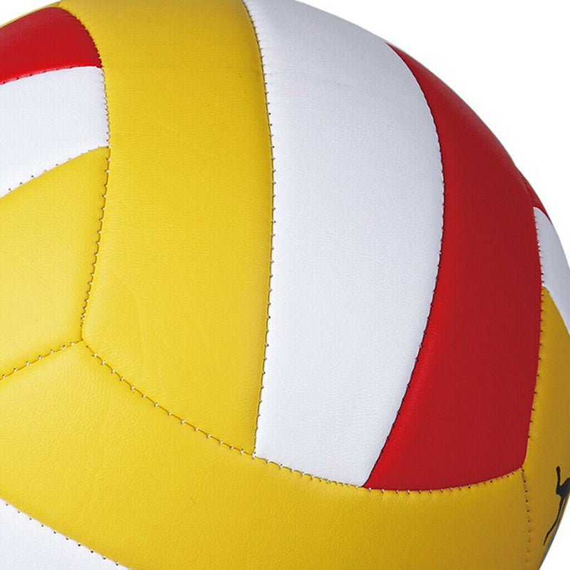 Sports Volleyball Competition Indoor Outdoor Training Size 5 Ball - Deluxe PU