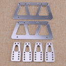 New Crawler Car Alloy Chassis Lift Plate Set Fit for 1/10 RC Axial SCX10